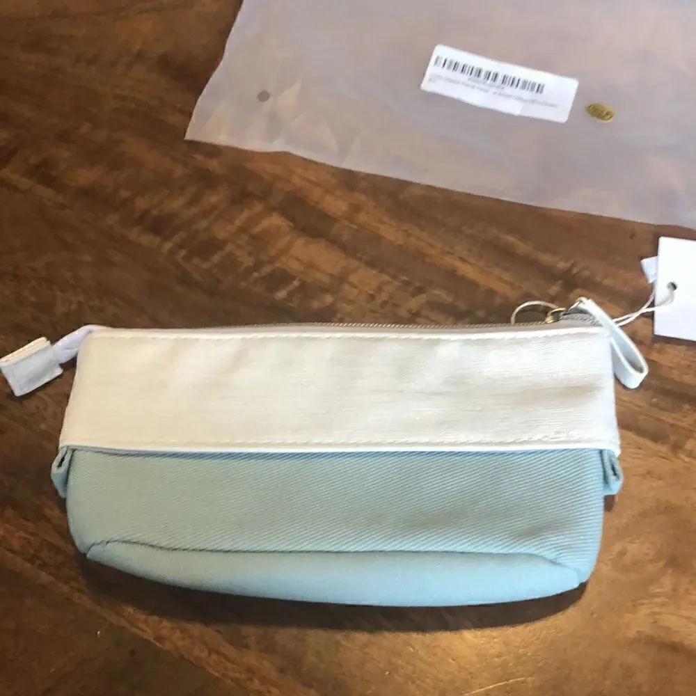 Oritlife Upgrade Pop-up Premium PU+Cotton, Standing Pencil Pouch light green